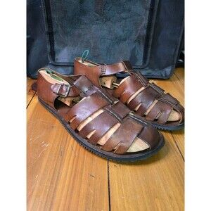 Massimo Matteo Leather Fisherman Sandles
